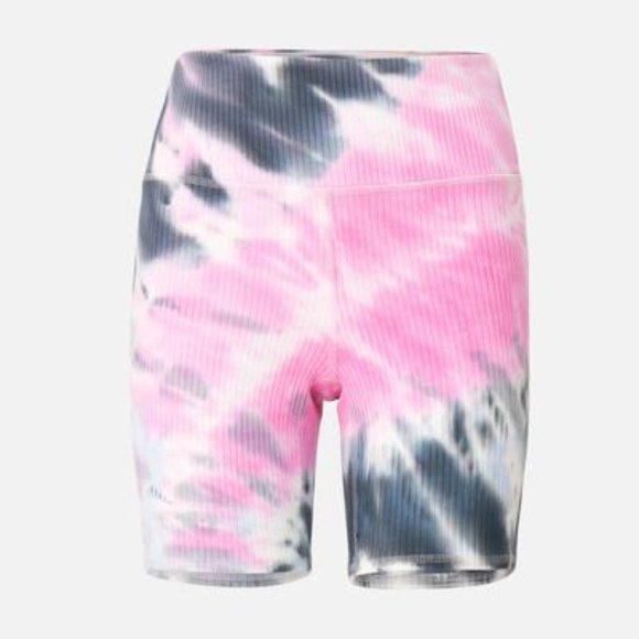 WSLY Pants - Bandier Tie-Dye Biker Short